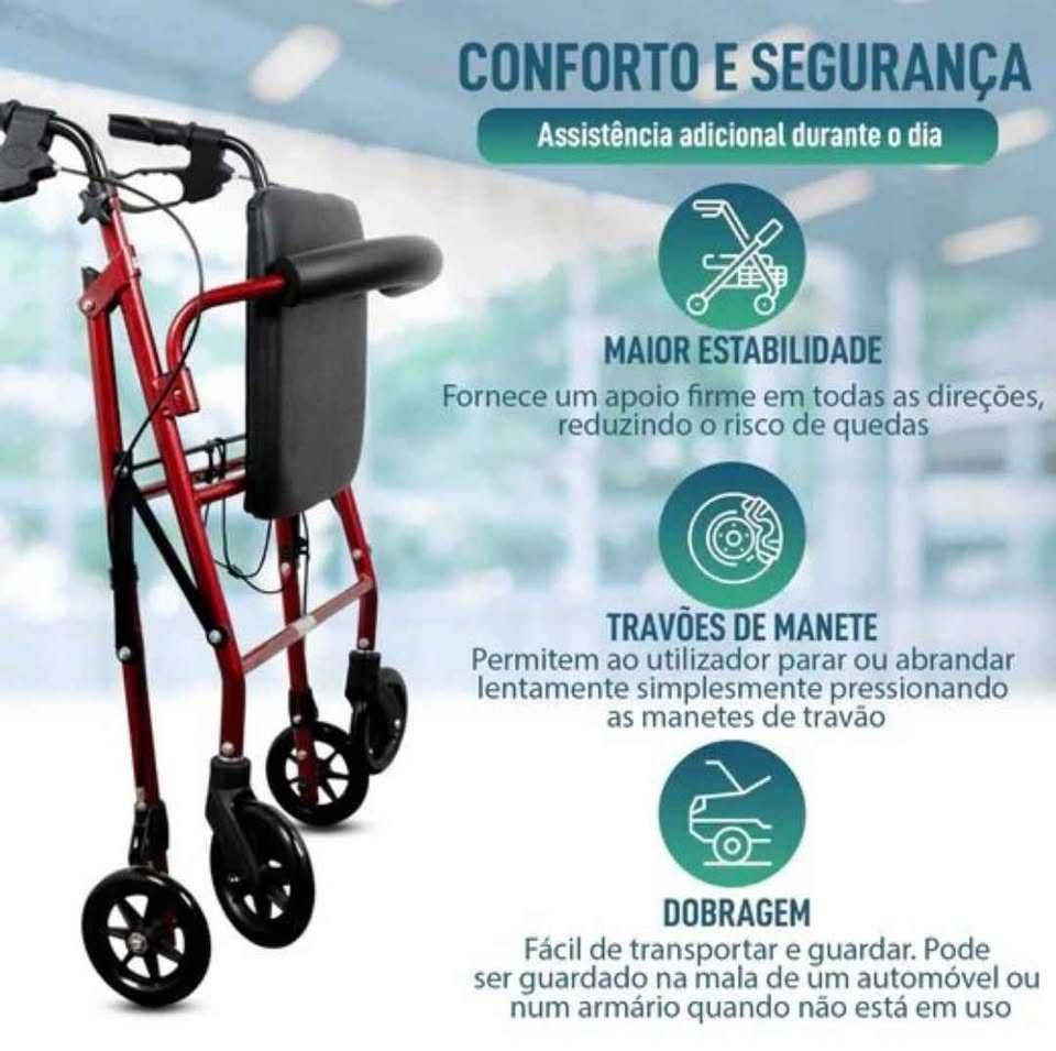 Andarilho desdobrável Semi-Novo