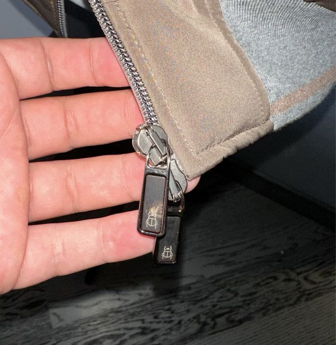 Комбинированая куртка-бомбер Capobianco