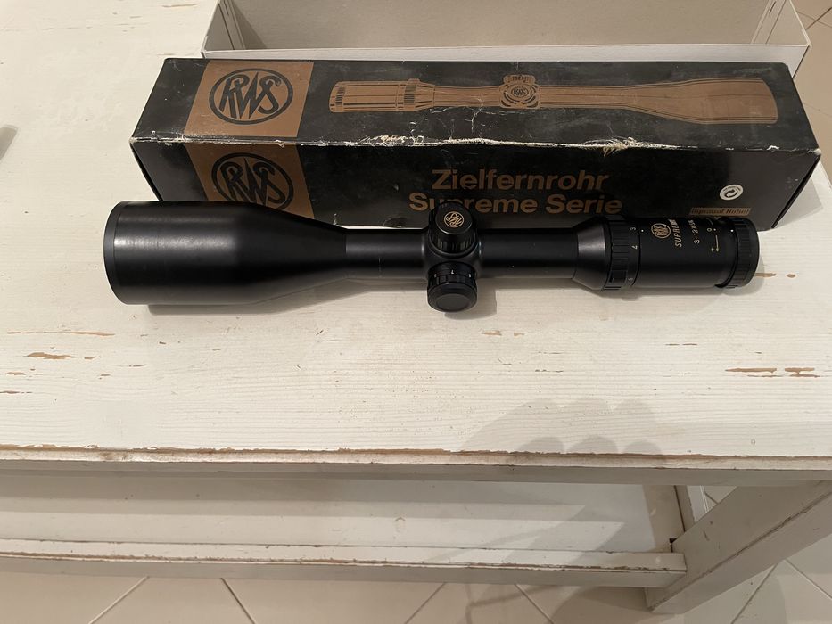Mira Telescópica RWS – Supreme Serie (com caixa) – Excelente estado