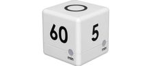 Minutnik Timer TFA dostmann cube cyfrowy biały