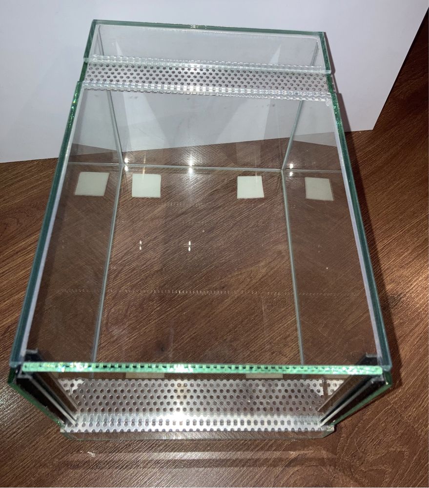 Terrarium ptasznik pajak modliszka 20x30x20 gilotyna