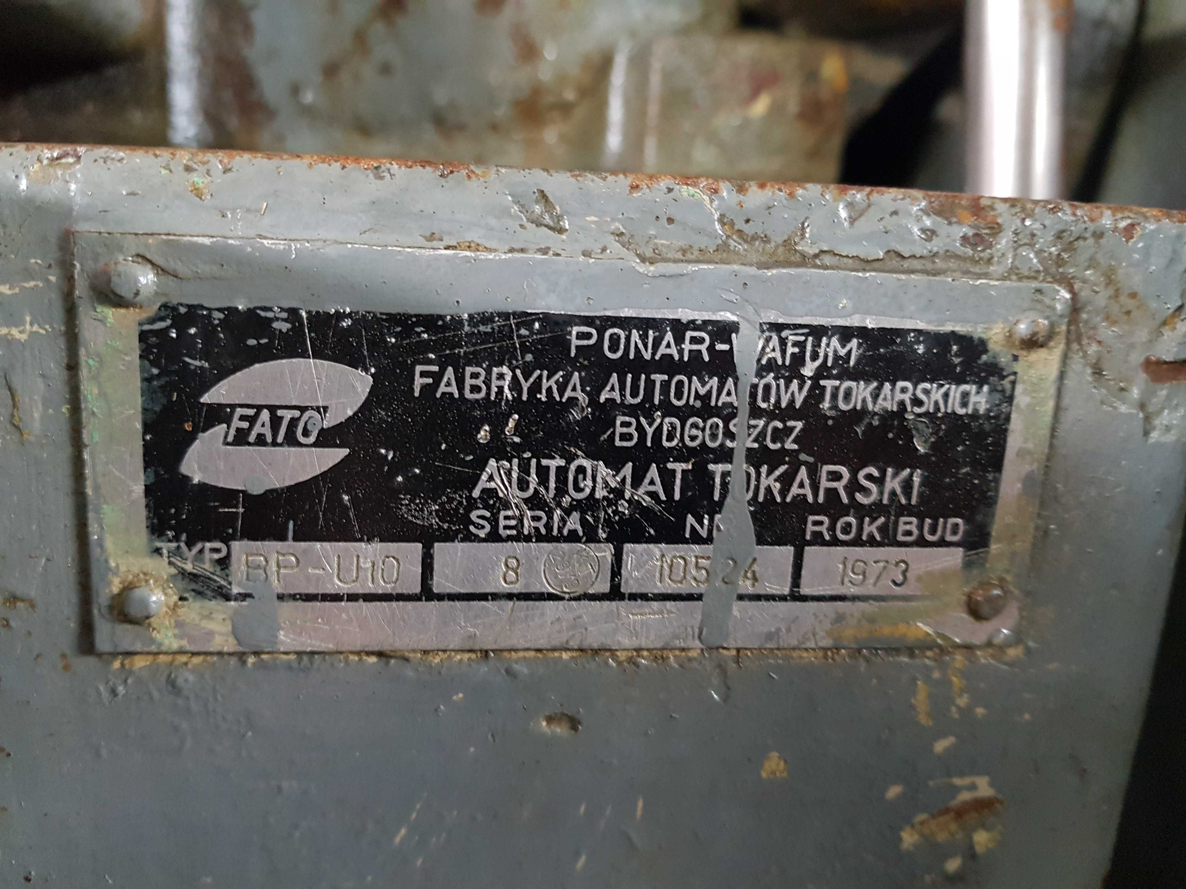 Automat tokarski do metalu (wzdłużny) z podajnikiem BP-U10