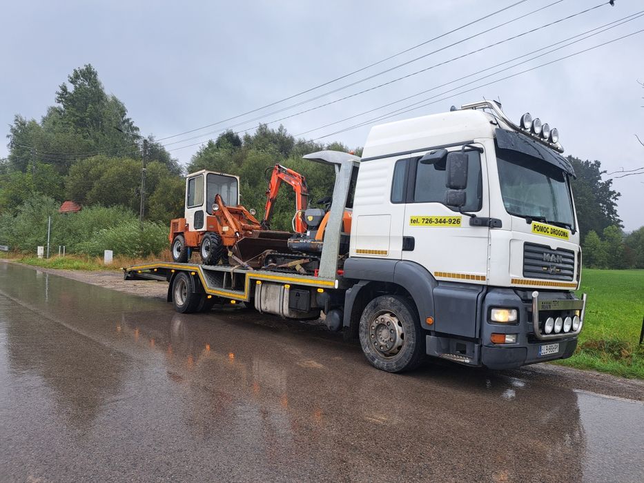 Pomoc drogowa Parczew laweta usługi transportowe transport