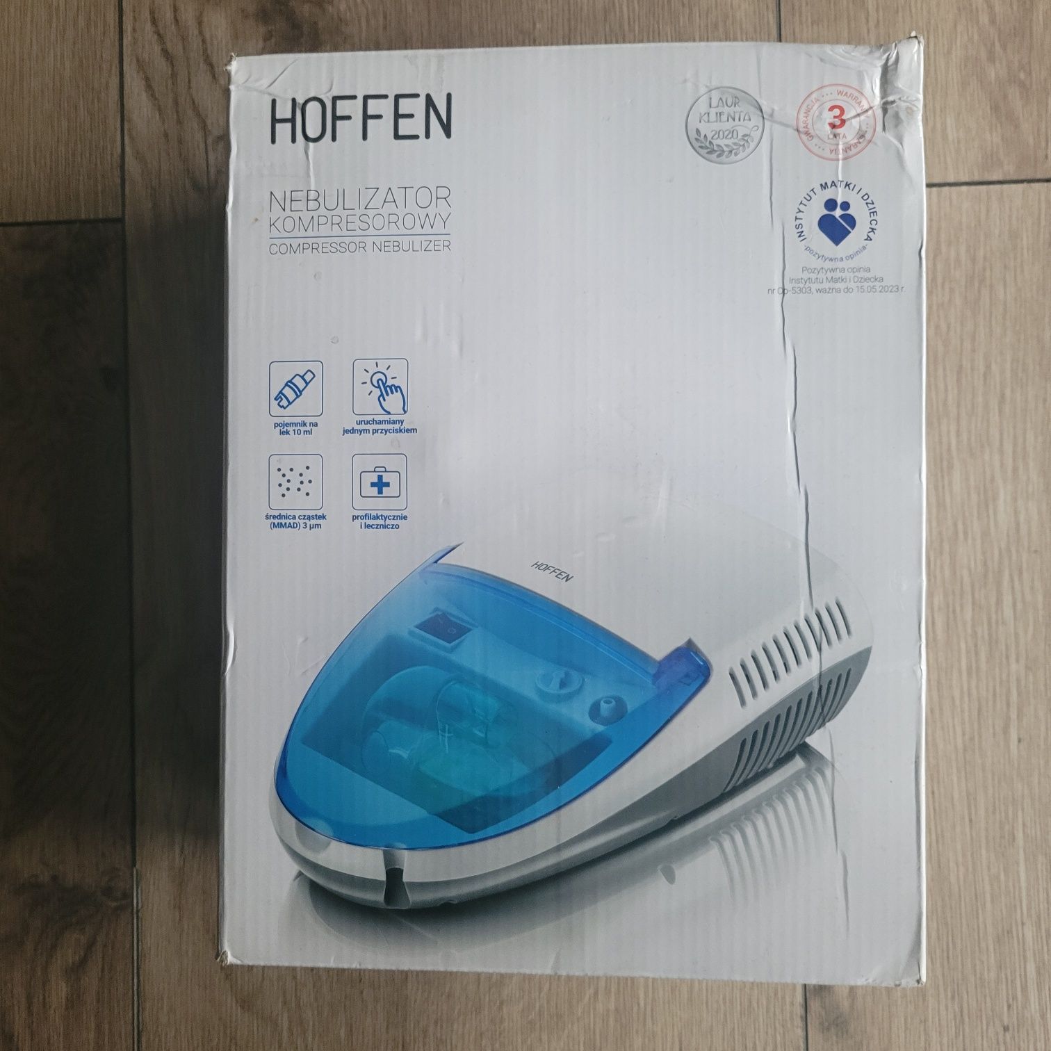 Hoffen inhalator nebulizator kompresorowy dla dzieci dorosłych