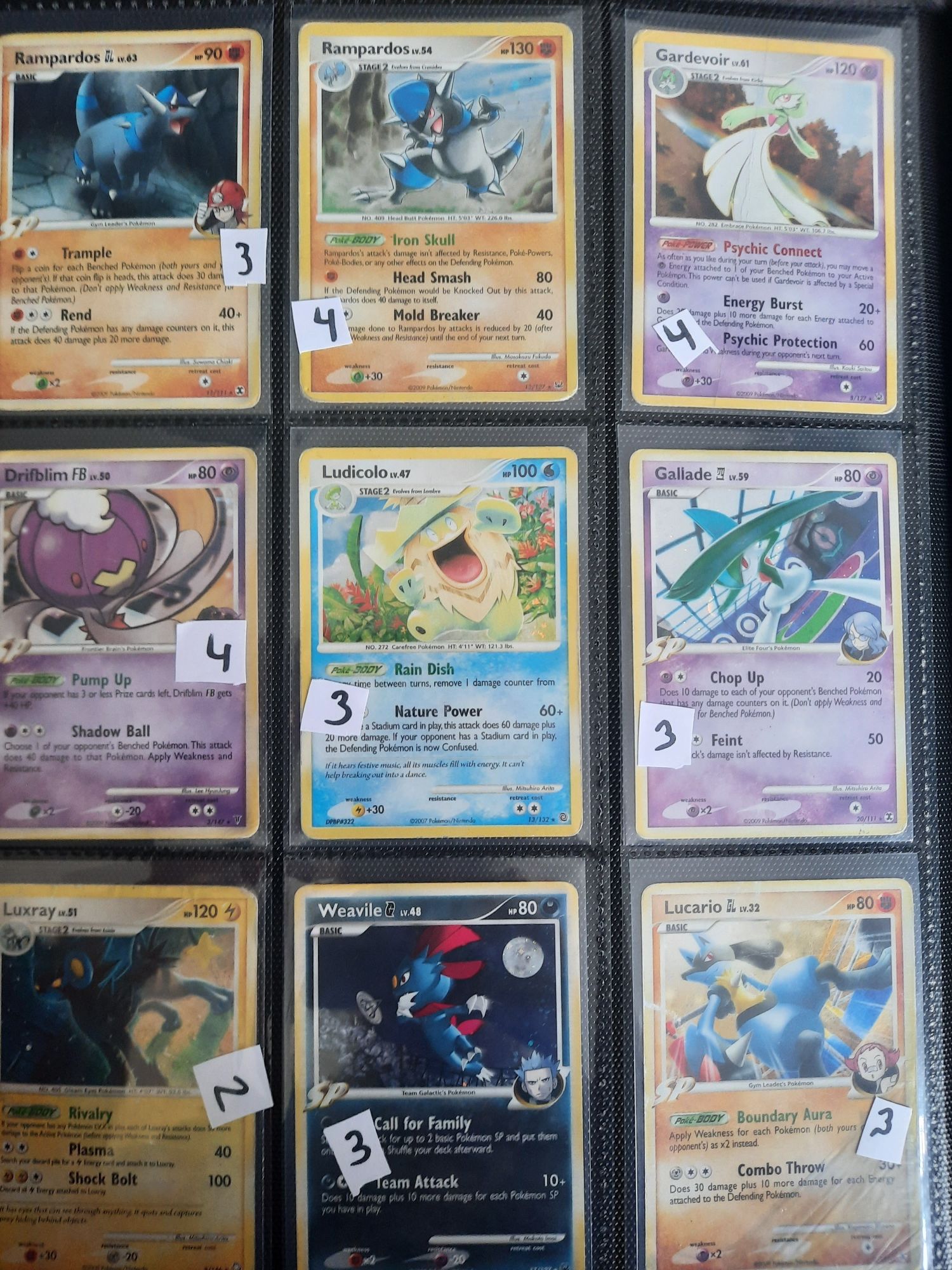 Cartas pokemon antigas