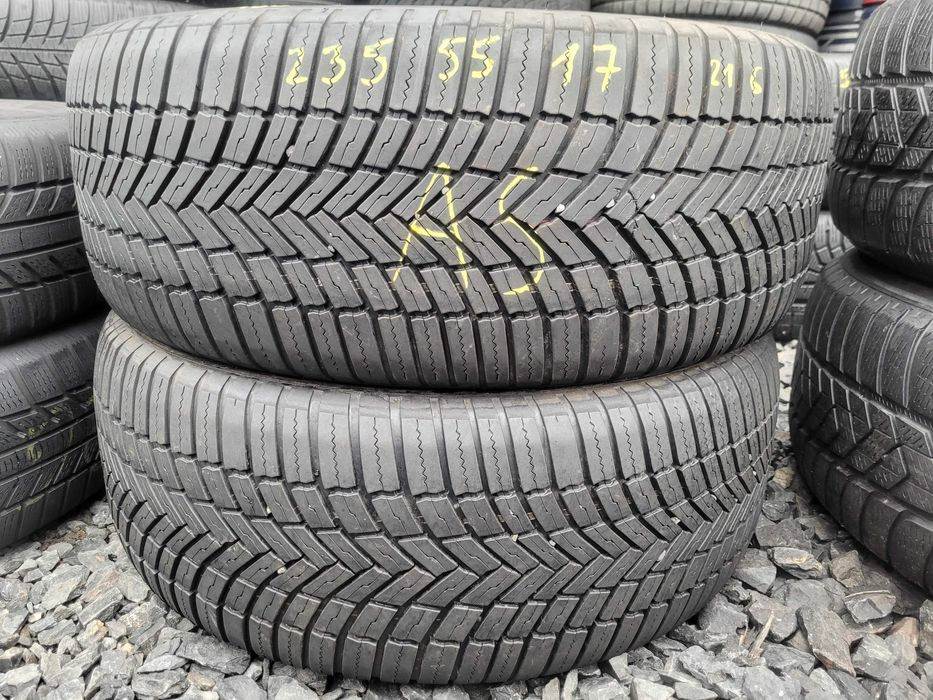 Wysyłka 2 Opony Wielosezonowe 235 55 r17 Bridgestone WeatherControl