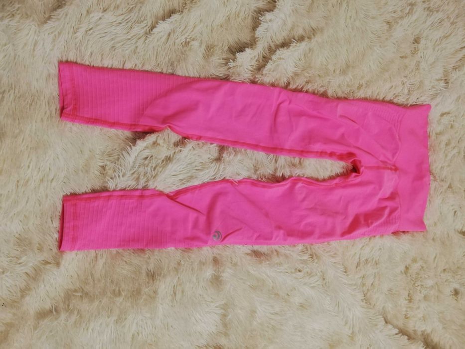 legginsy Oceans Apart S 36 wear and smile różowe bezszwowe push up
