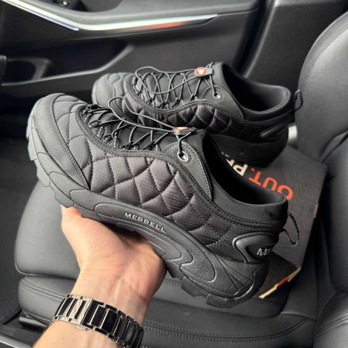 Чоловічі кросівки Merrell Ice Cap Moc II Total Black демісезонні термо