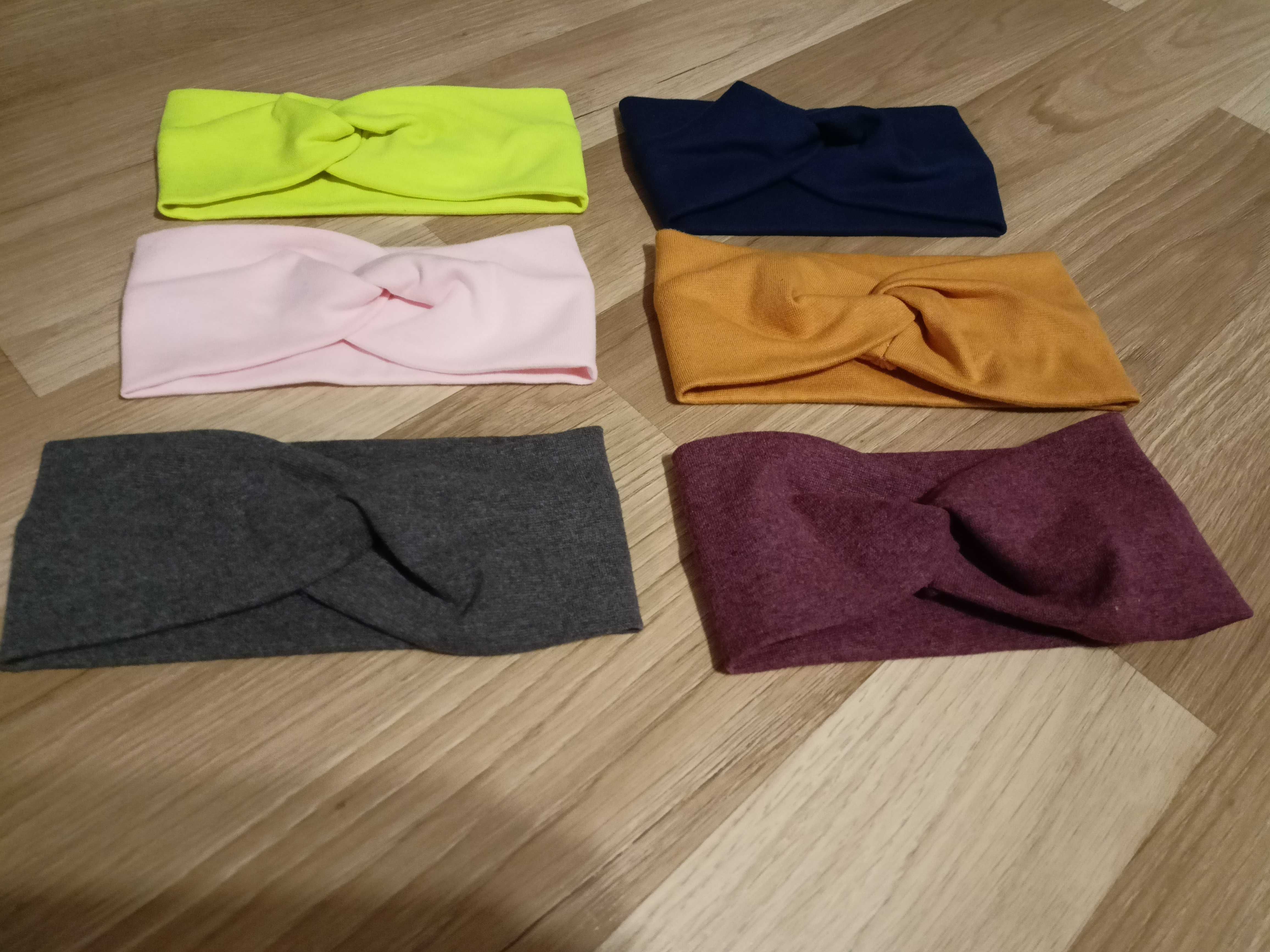 Opaska na włosy na głowę handmade przeplatana dla dzieci i dorosłych