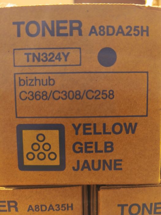 Toner bizhub C368/C308/C258