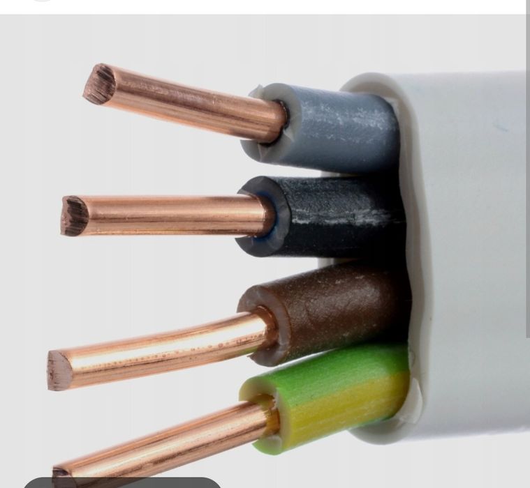 Przewód Płaski instalacyjny YDYp 4 x 2,5