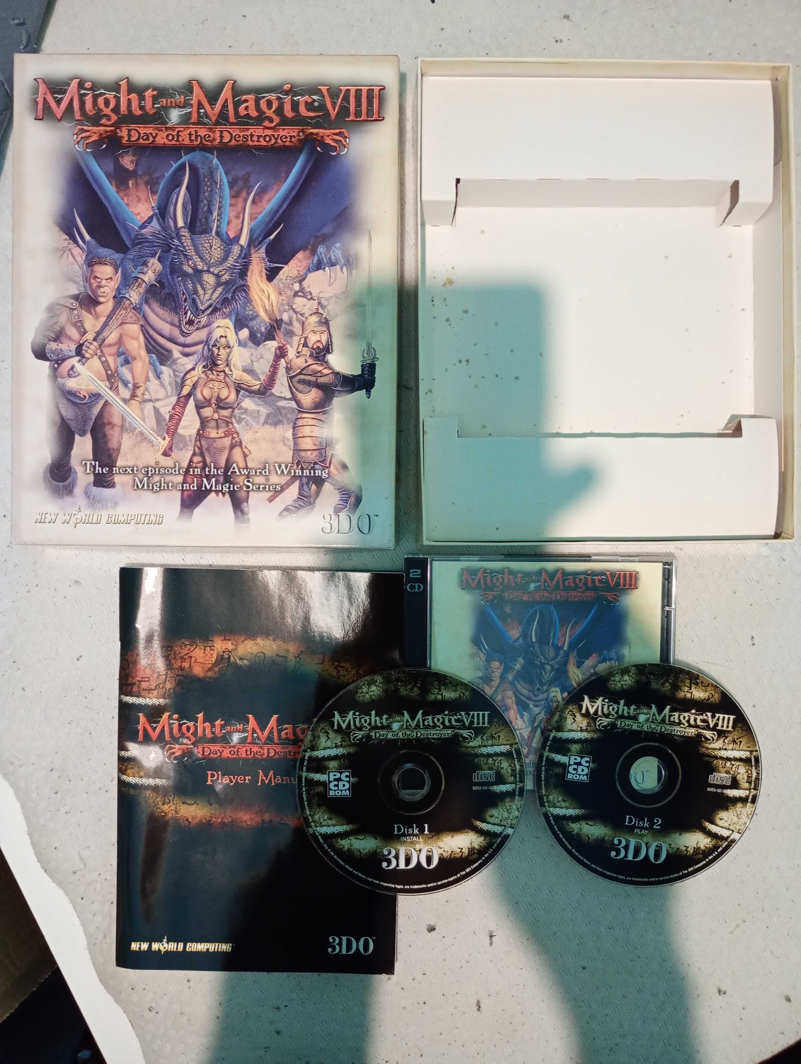 Might and Magic VIII Day of the Destroyer PC Big Box Eng
