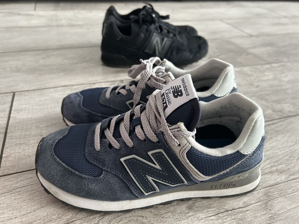 New balance oryginał granatowe unisex 37,5