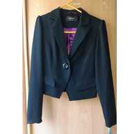 Blazer curto preto - Papaya