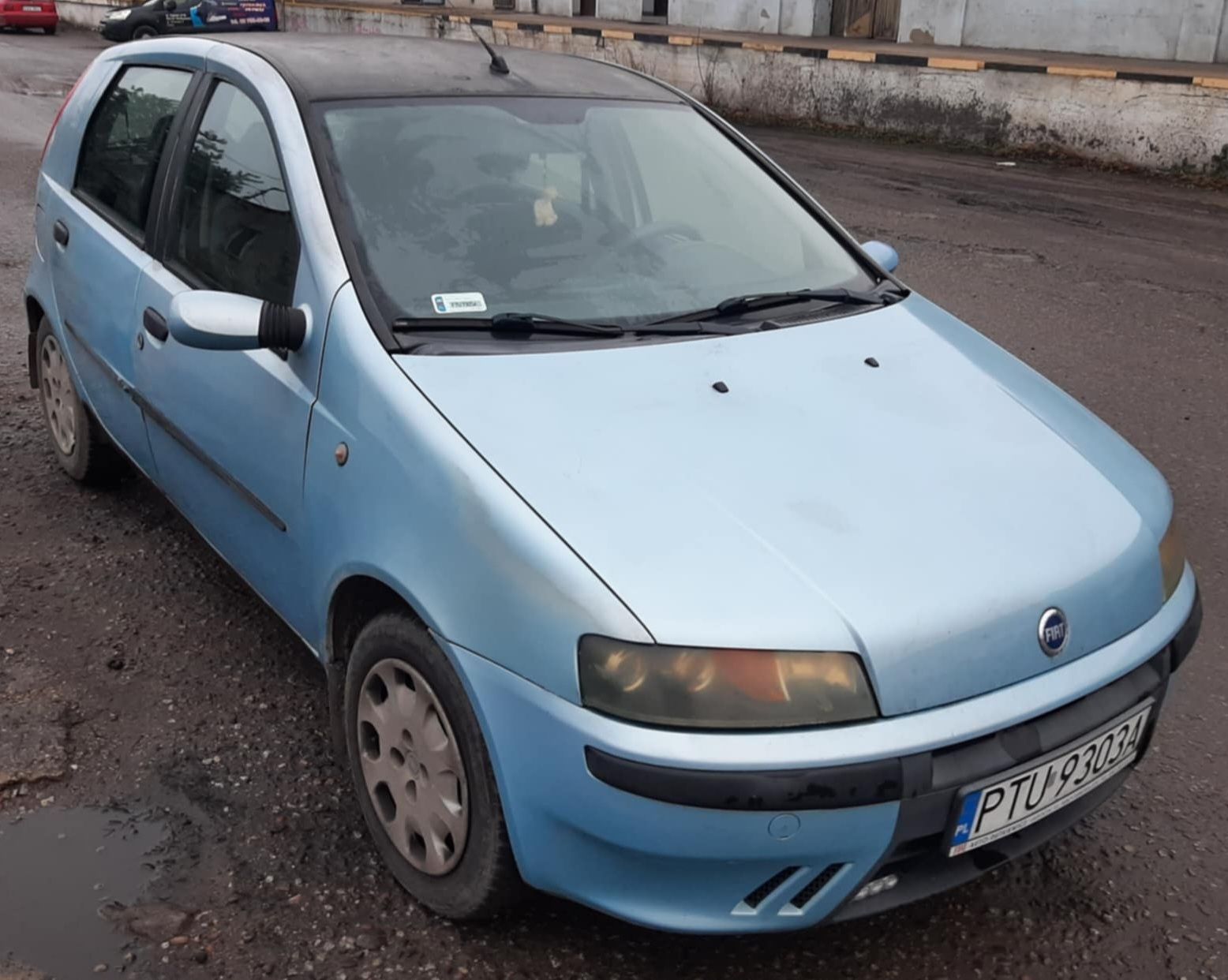 Fiat Punto 1,2 benzyna z gazem,  nowy przegląd