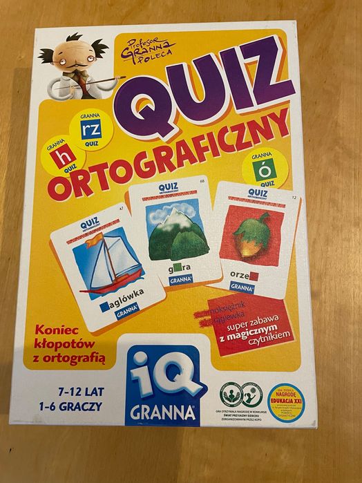 Gra quiz ortograficzny