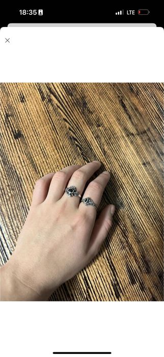 Срібний вінтажний перстень