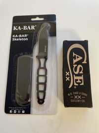 Zestaw noży Case & Ka-bar nowe