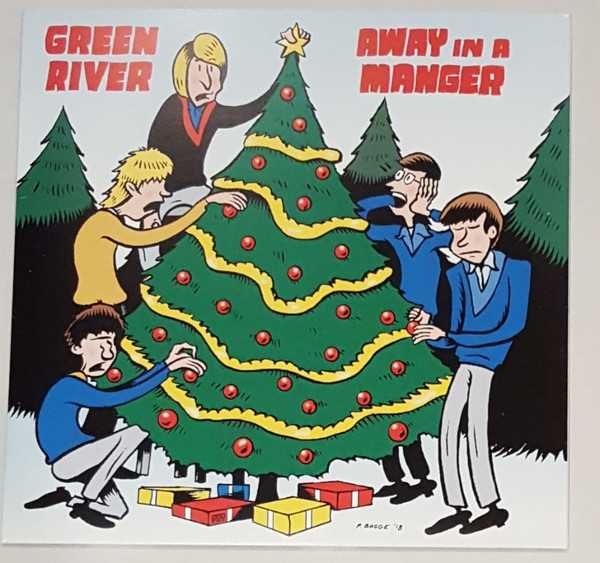 Green River / U-Men  ‎– Away In A Manger / Blue Christmas