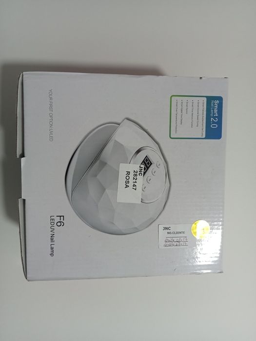 Catalisador UV LED SUN F6 - 86W - 39LEDs - Rosa Opaco | Ref.282147
