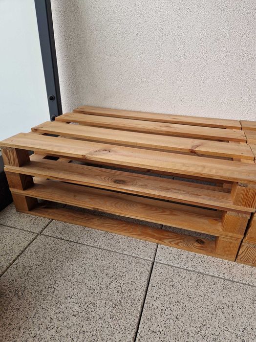 Palety drewniane 6szt. 60x80 cm