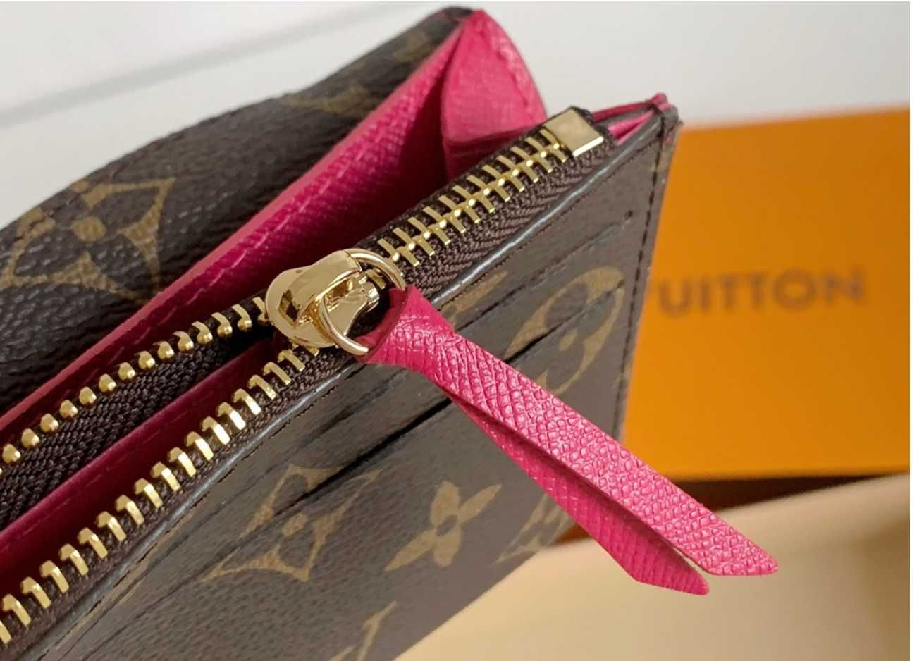 LV Old Flower Rose Red Button Torebka