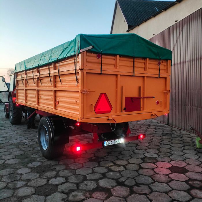Przyczepa jednoosiowa  8 ton