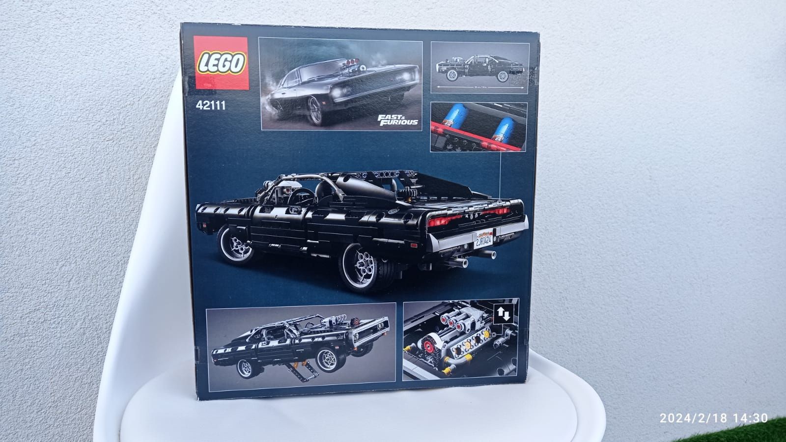 LEGO 42111 Dom's Dodge Charger technic Szybcy i wściekli