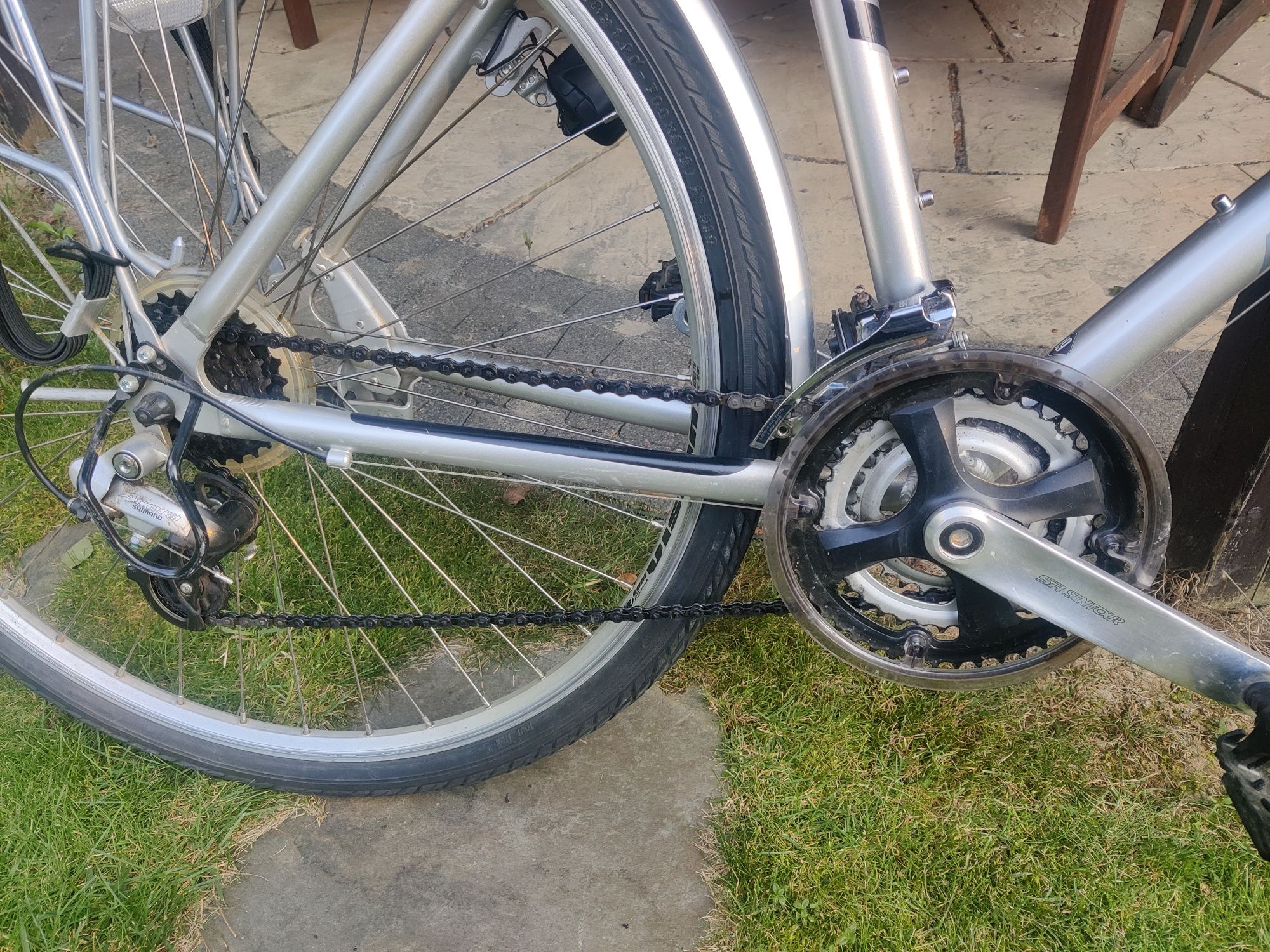 Rower miejski Unibike vision 19", Shimano acera