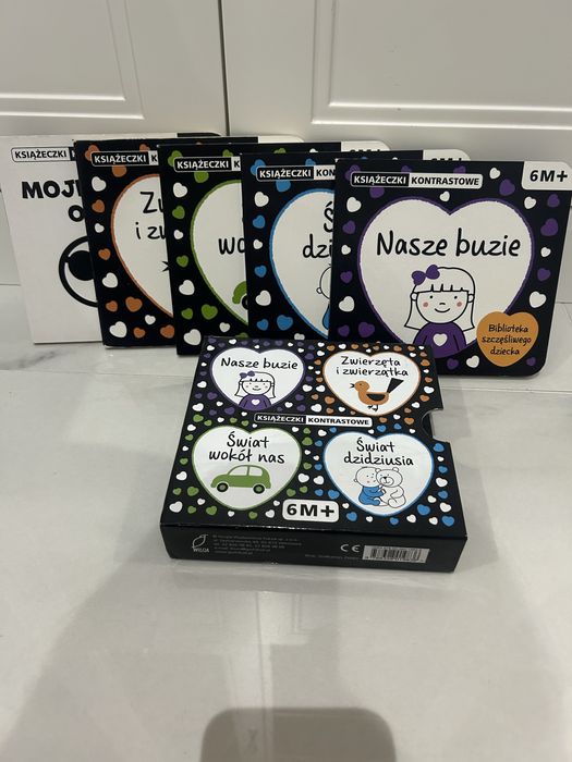 Ksiazeczki kontrastowe dla dziecka