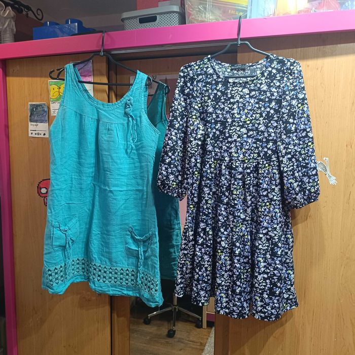 Mega paka ubrań damskich - rozmiar 40 L - Zestaw sukienek 14 szt