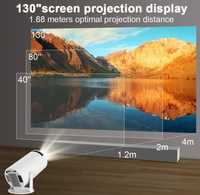 Проектор 4K Android 11 smart tv домашній кінотеатр HY300