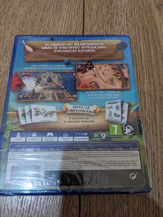 Asterix & Obelix XXXL Baran z Hibernii EDYCJA LIMITOWANA PS4 PL nowa