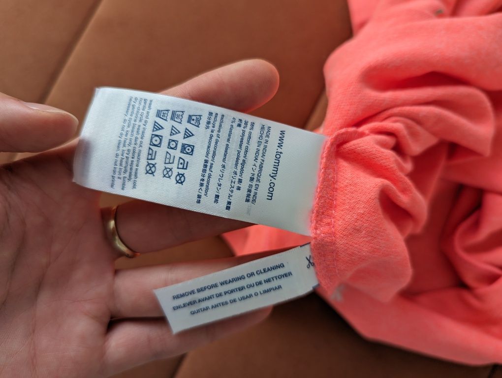 Koszulka polo Tommy Hilfiger dla dziewczynki rozmiar L NOWA