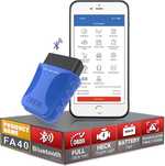 skaner obd2 bluetooth niebieski