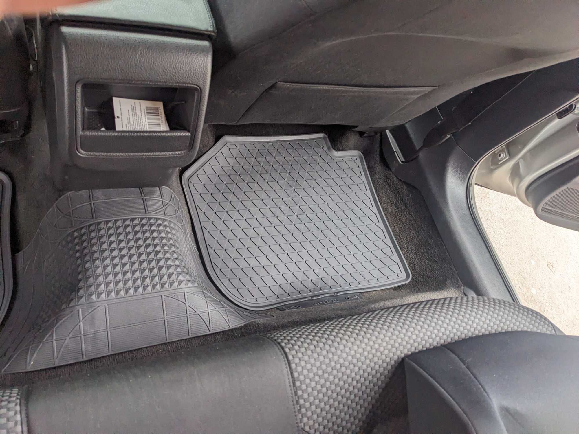 Гумові килимки VW Passat B7 B8 USA ФВ Пассат Б7 Б8 ЮСА коврики Пасат