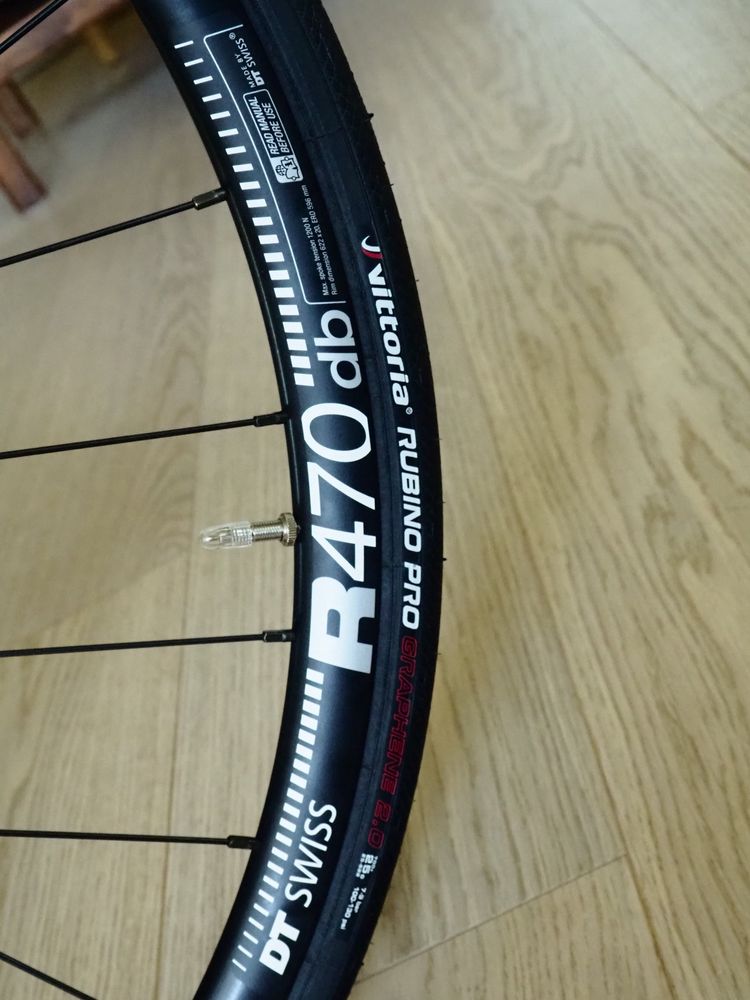 Nowe kola szosowe DtSwiss r470 shimano +opony vittoria rubino pro