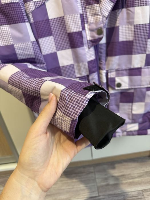 Куртка фіолетова зимова лижна жіноча