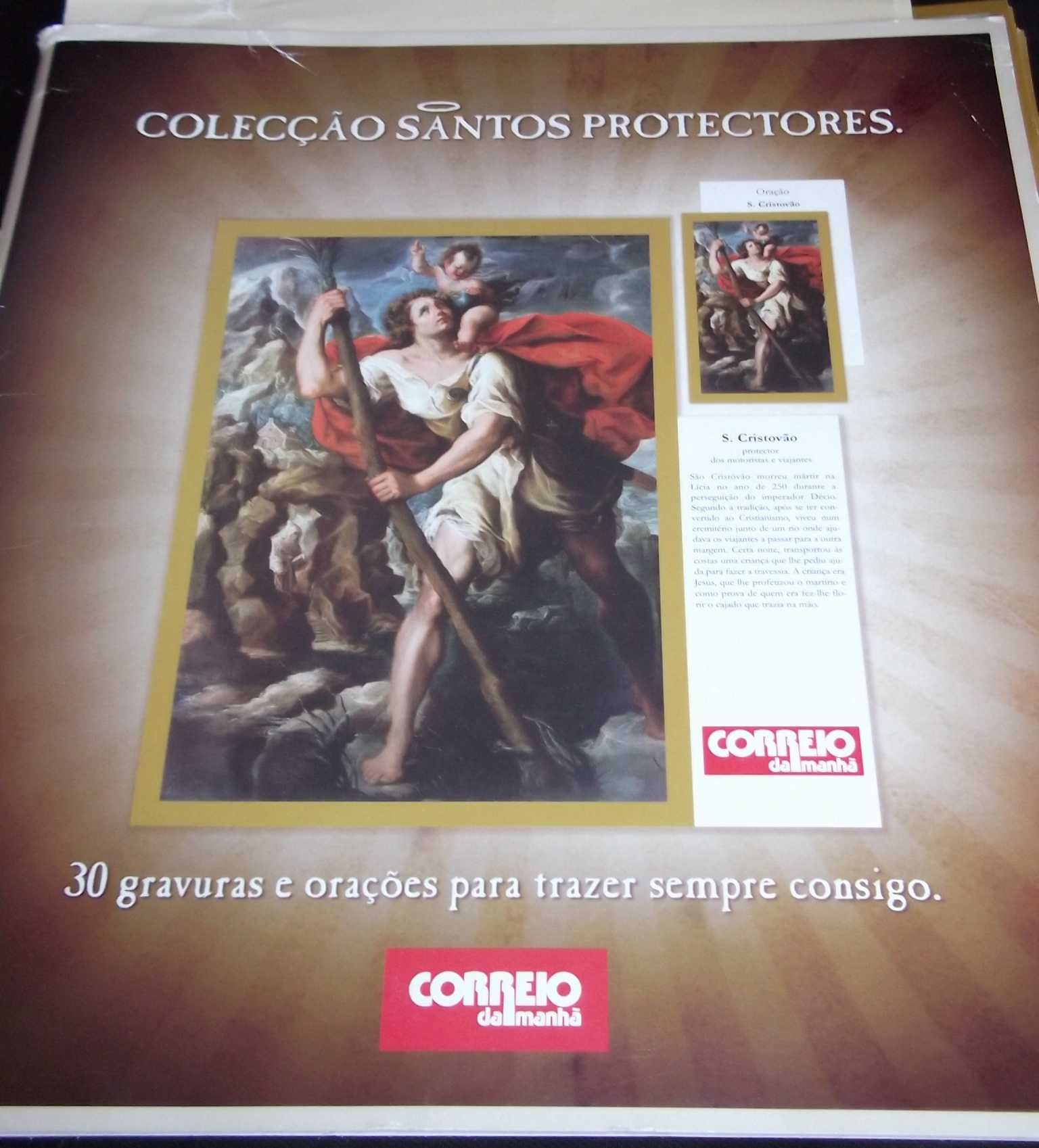 Colecção Santos Protectores 30 litografias COMPLETA