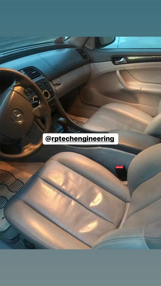 Mercedes CLK Cabrio W208 AMG para peças, Capota em estado novo