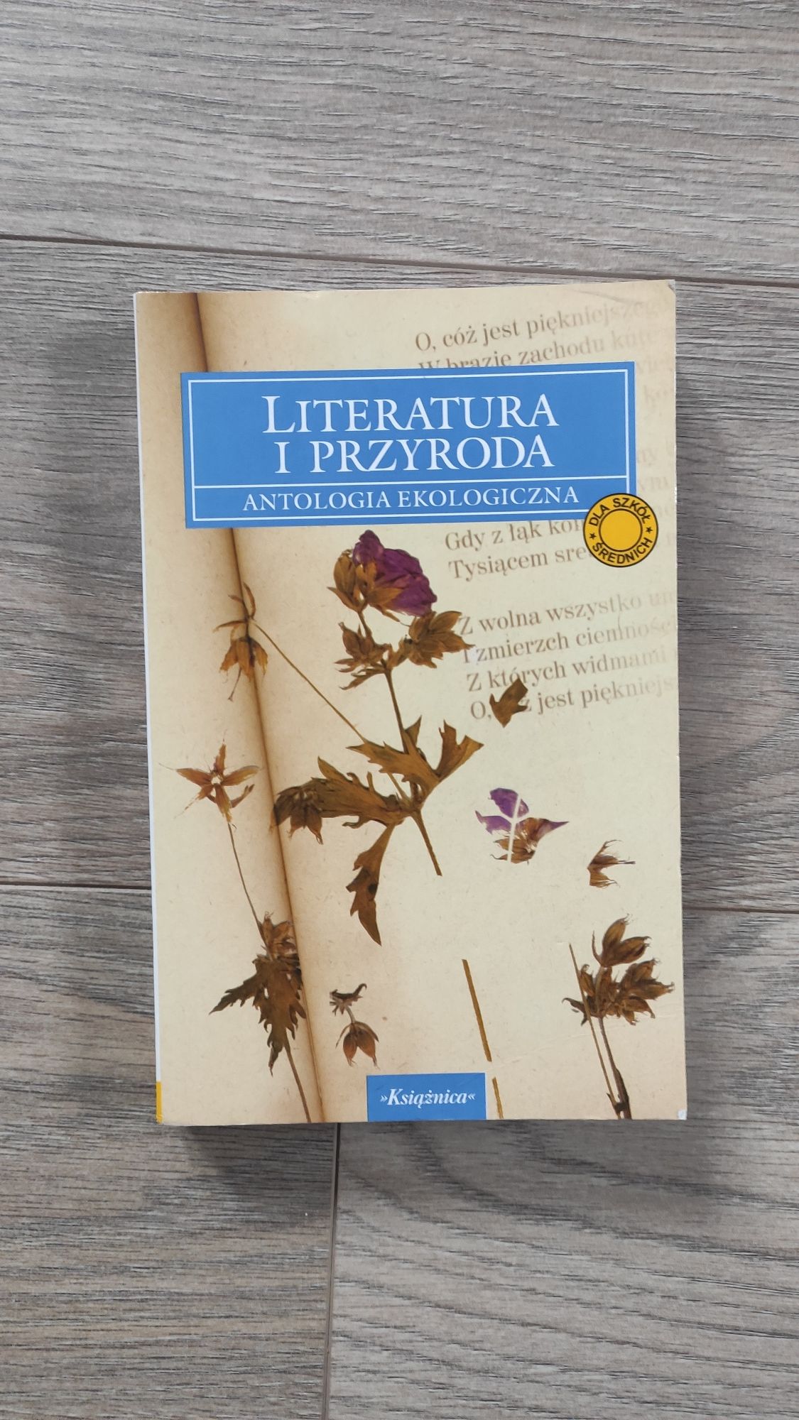 Literatura i przyroda Antologia ekologiczna wyprzedaż książek tanio