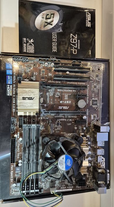 Zestaw Płyta główna Asus Z97-P / procesor Intel i5 4460
