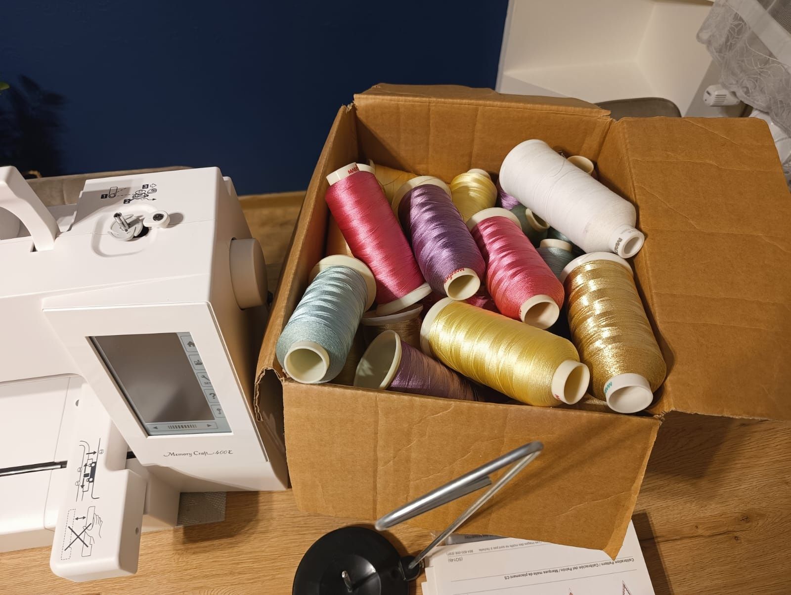 Hafciarka Janome Memory Craft 400E Cena nie podlega negocjacji  !