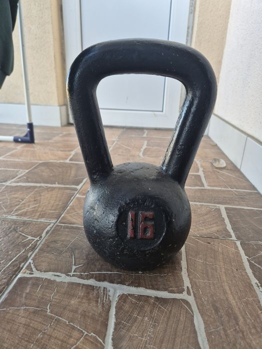 Гиря 16кг чугунна
