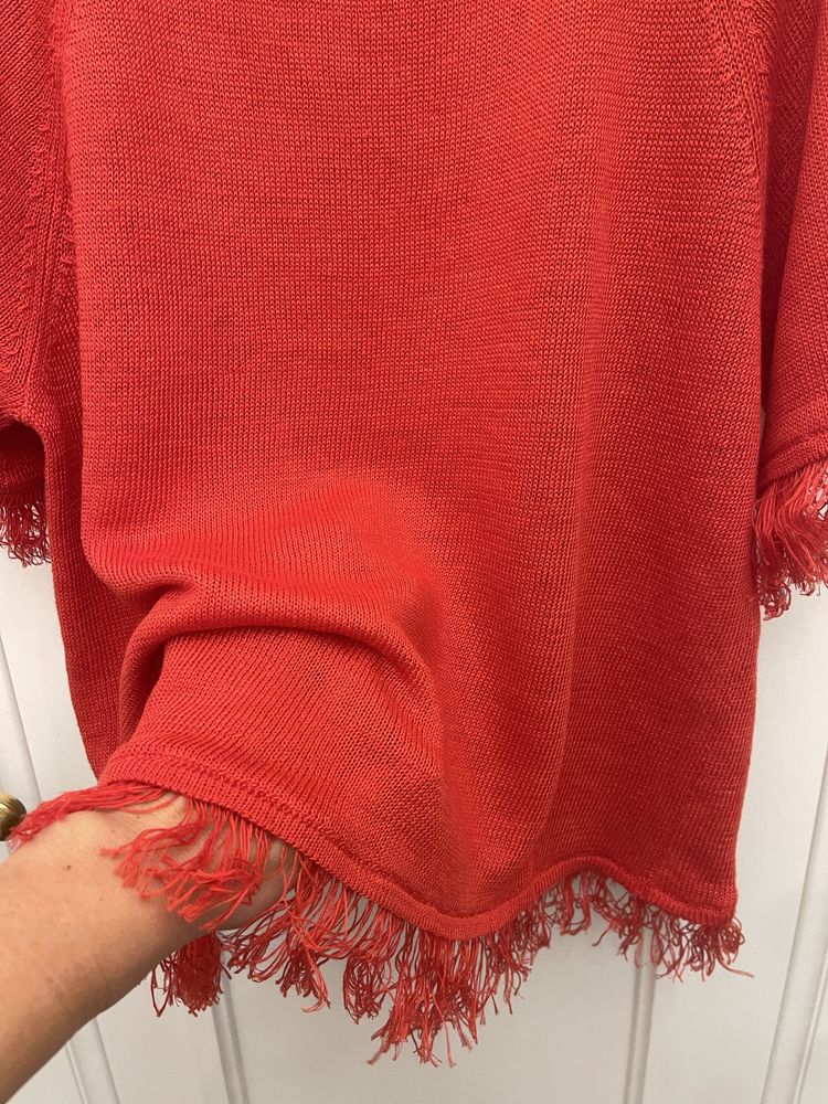 MAX MARA piękna bluzka, 100 % LEN