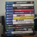Gry ps4, gta 5,cyberpunk, FC 24,nfs heat,