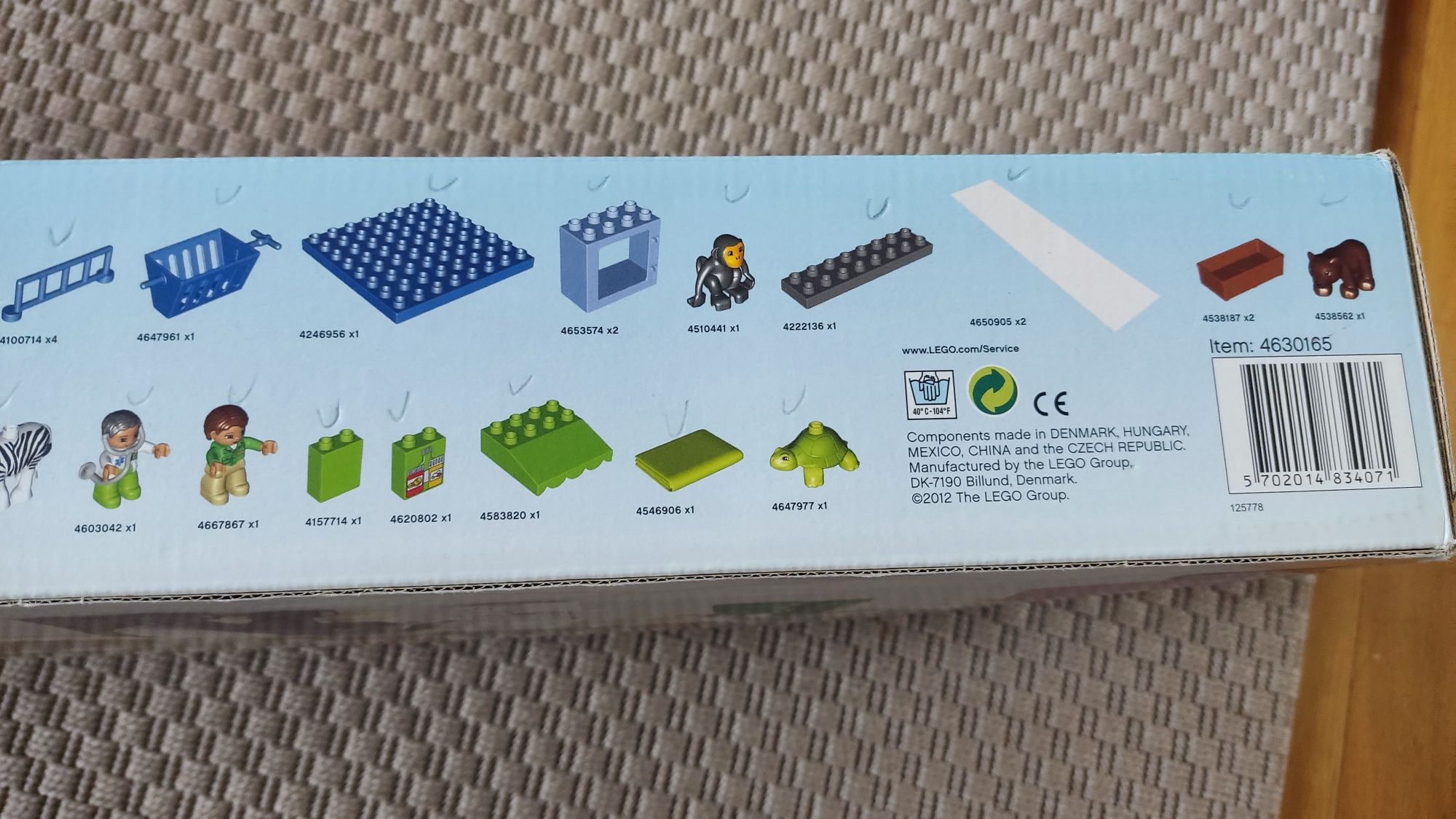 LEGO 6158 Duplo Szpital dla Zwierząt