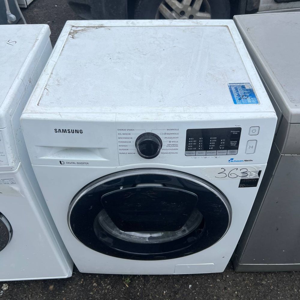 Пральні машини Samsung  WW80J3473KW з Європи