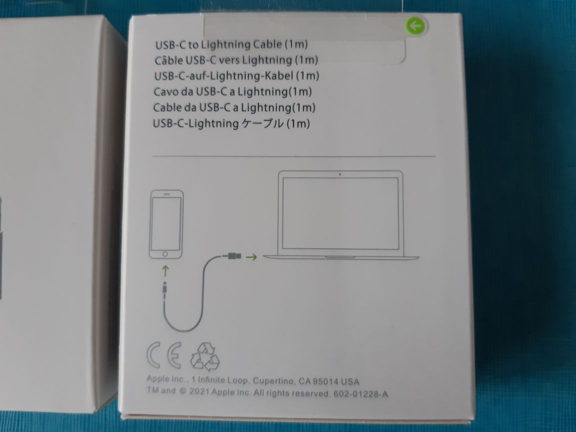 Kabel do iPhone USB-C to Lightning Cable (1m) NOWY