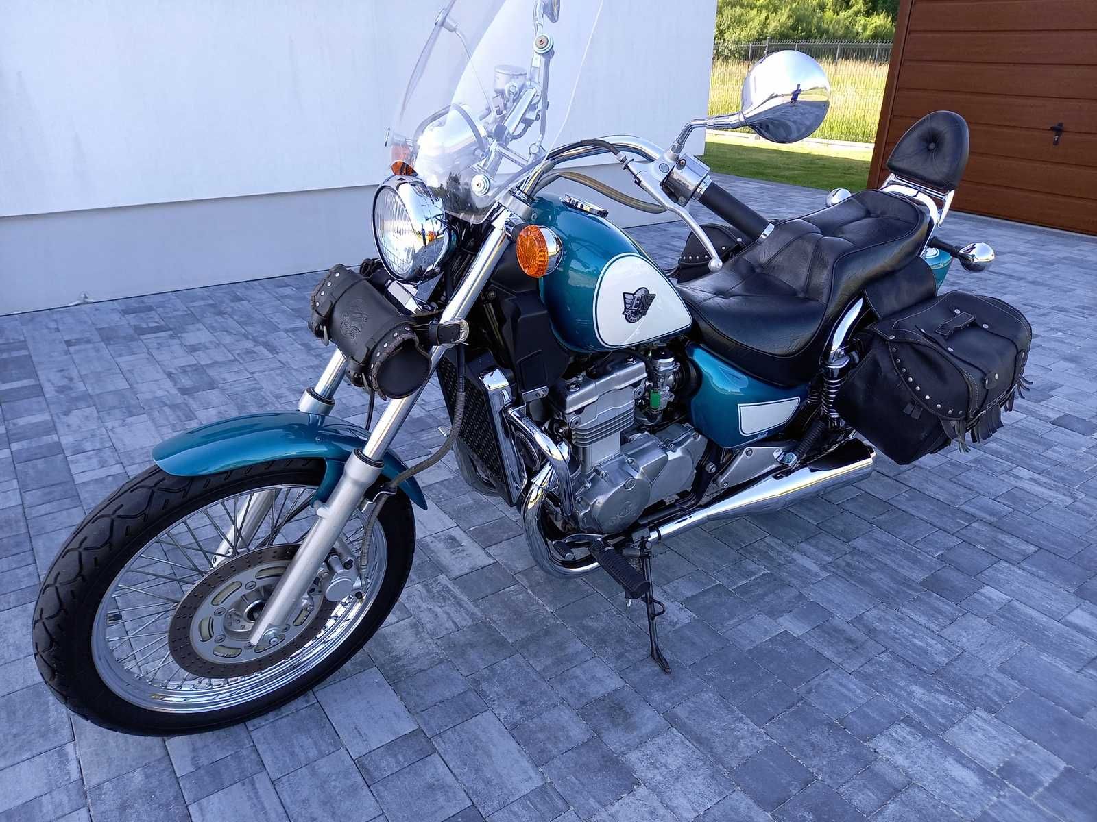*kawasaki en500*vulcan*szyba*sakwy*piórnik*30 tyś przebieg*